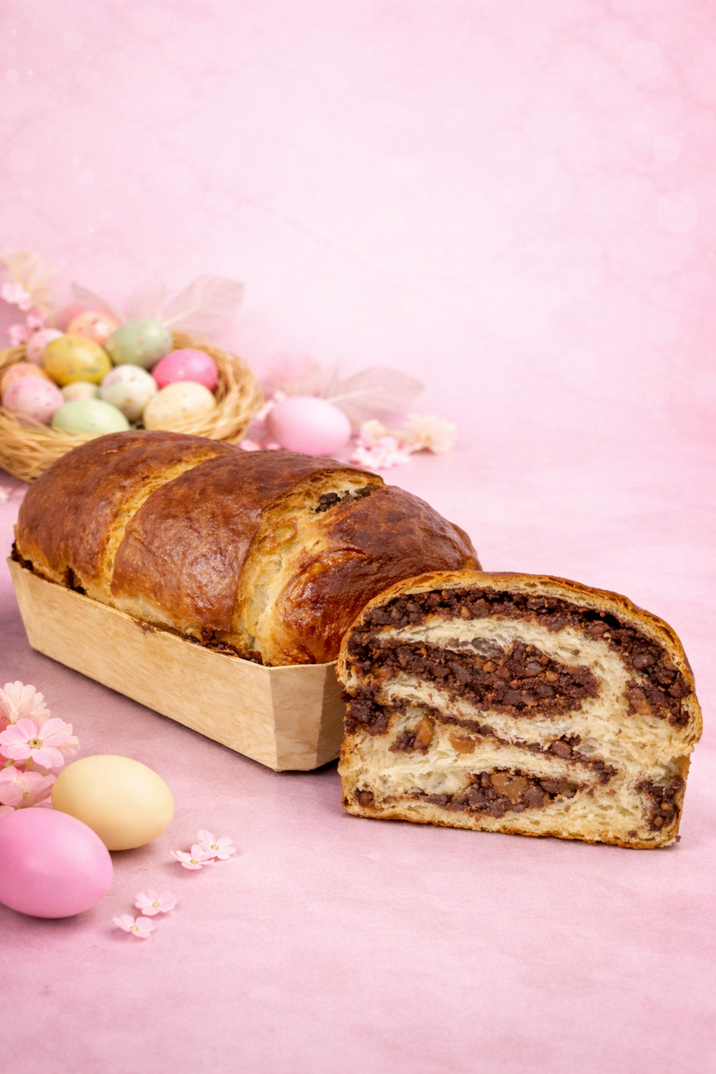 Cozonac Nuca si Cacao